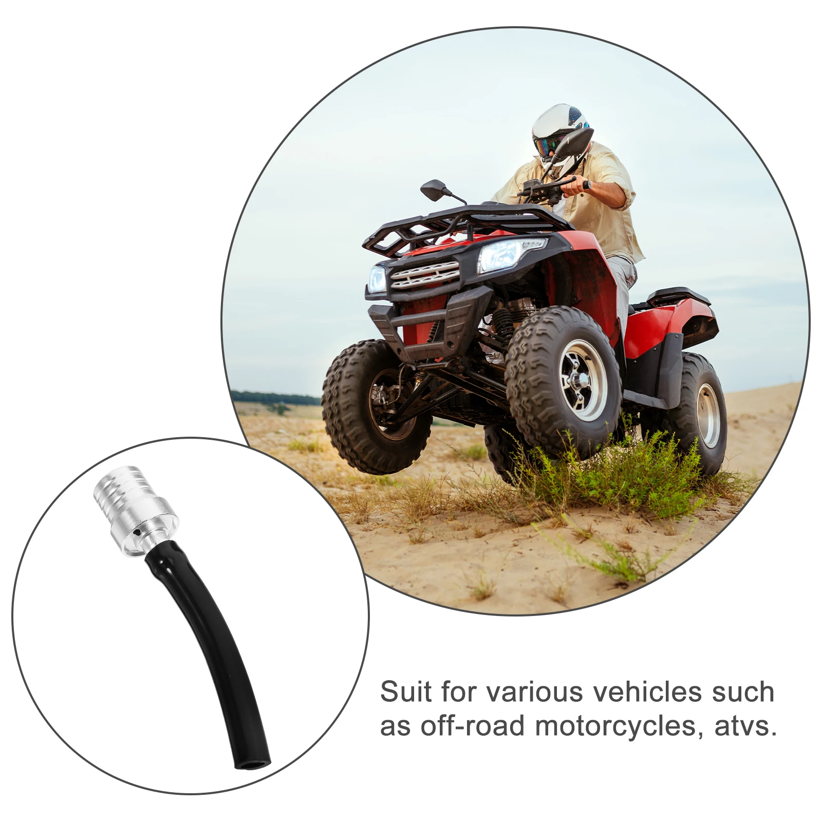 Motorcycle Gas Fuel Caps Silver ATV Tank Vent Hose CNC Aluminum Accessories Dirt Bike Parts Motorcycle Fuel Tank Caps
Motorcycle Gas Fuel Caps Silver ATV Tank Vent Hose CNC Aluminum Accessories Dirt Bike Parts Motorcycle Fuel Tank Caps