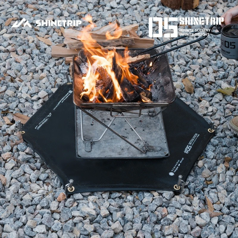 Shinetrip Outdoor barbecue camping insulation mat, fire-resistant and flame-retardant silicone fireproof cloth
Shinetrip Outdoor barbecue camping insulation mat, fire-resistant and flame-retardant silicone fireproof cloth