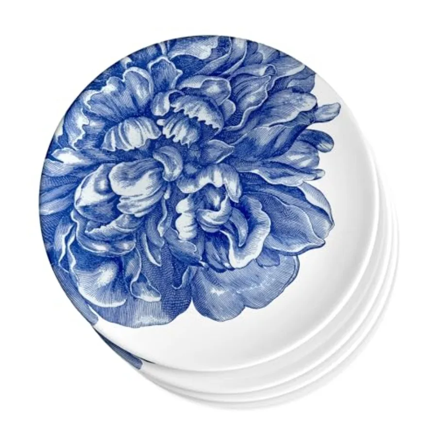 Peony Melamine Dinner Plates Set of 4 Dinner Plates for Entertaining and Everyday Use Perfect for Home Beach Pool and Gifting B
Peony Melamine Dinner Plates Set of 4 Dinner Plates for Entertaining and Everyday Use Perfect for Home Beach Pool and Gifting B