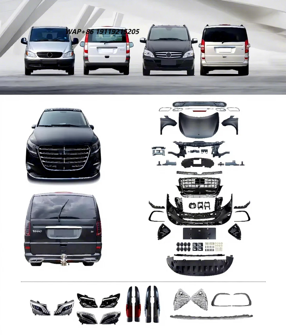 New Design Body Kit for the New Viano 2004-2015 Upgraded to 2024 V300 Sport Style NEW Material
New Design Body Kit for the New Viano 2004-2015 Upgraded to 2024 V300 Sport Style NEW Material