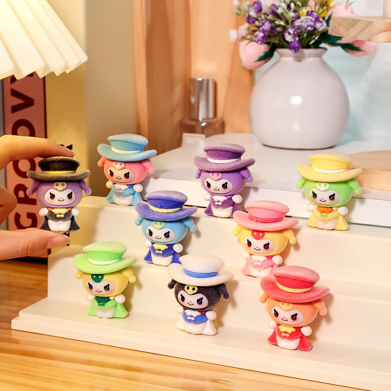 New magician Kuromi Ornament grain doll pendant tide accessories desktop small place
New magician Kuromi Ornament grain doll pendant tide accessories desktop small place