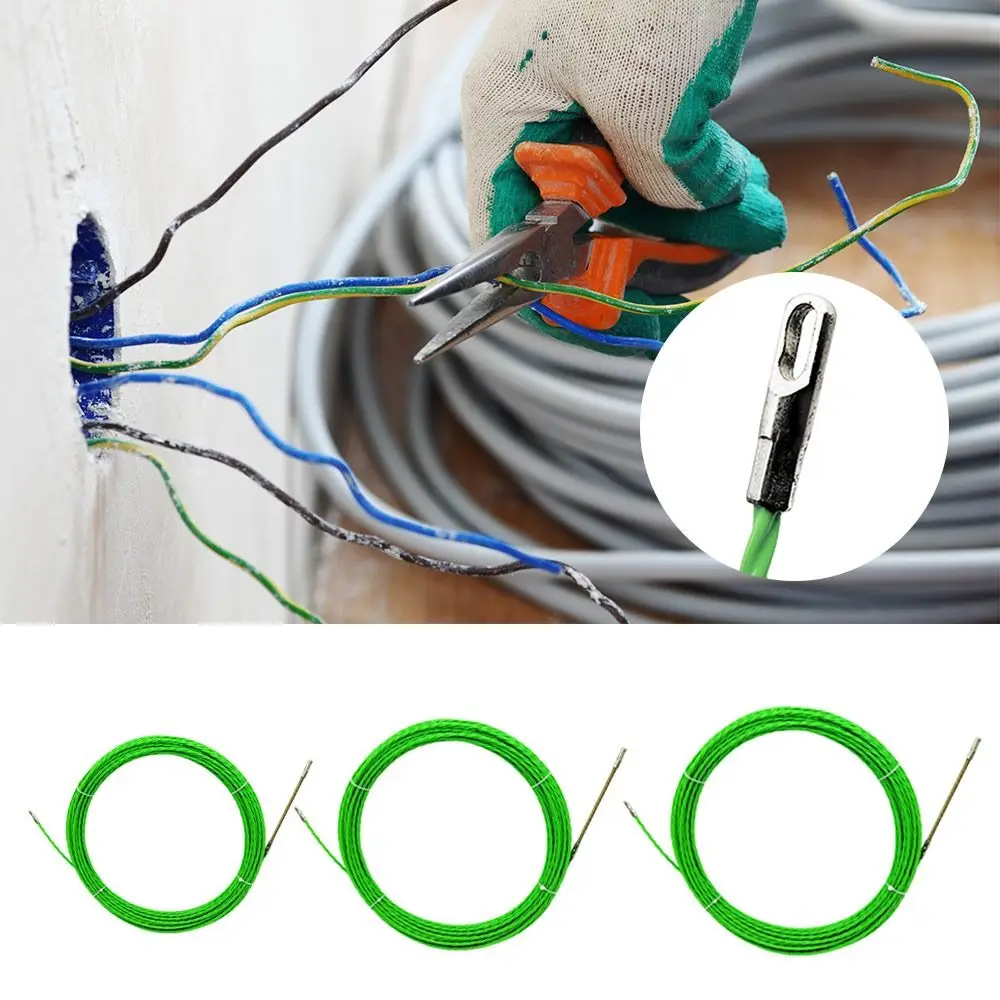 4MM Cable Guide Tape Puller 5-15M Green Extractor Glass Fiber Fiberglass Lead Device For Fiberglass Duct Rodder Wall Wire
4MM Cable Guide Tape Puller 5-15M Green Extractor Glass Fiber Fiberglass Lead Device For Fiberglass Duct Rodder Wall Wire