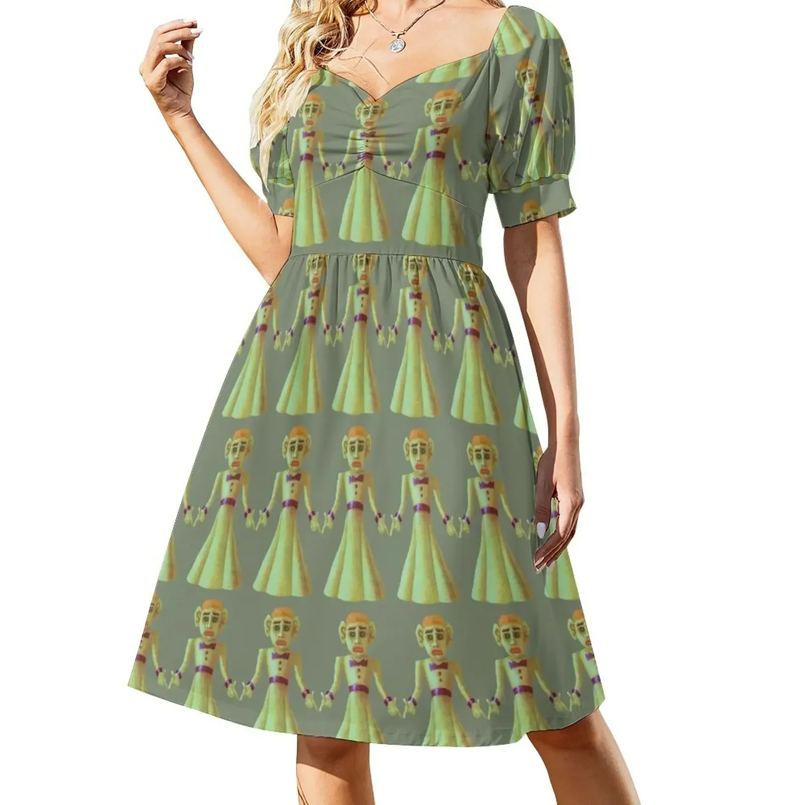 Zozobra Short-Sleeved Dress women's clothing korea stylish dresses women summer 2025 women party dresses
Zozobra Short-Sleeved Dress women's clothing korea stylish dresses women summer 2025 women party dresses