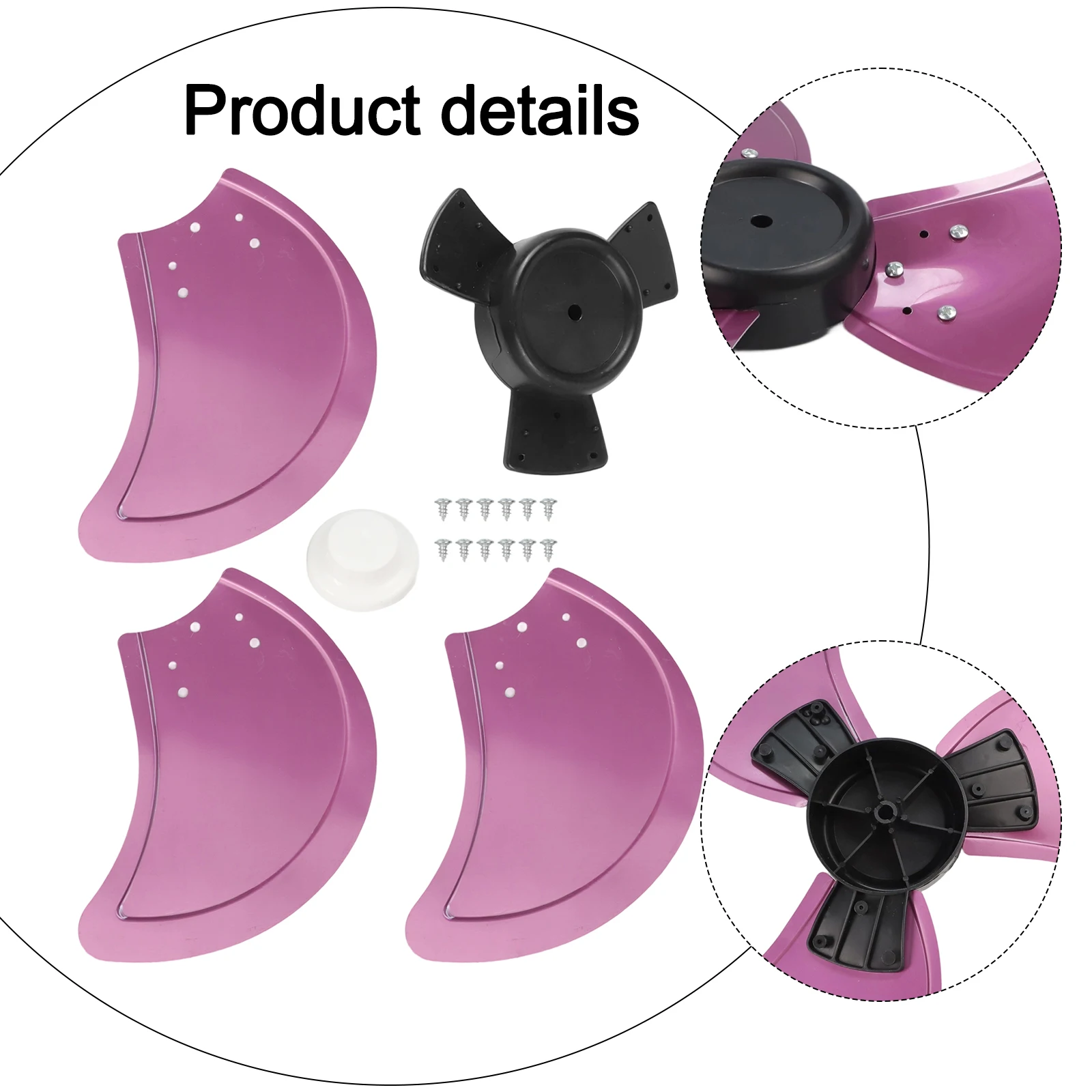 16 Inch 36cm Fan Replacement Parts Nut Cover Included Blade Holder Included Easy Installation Easy Maintenance Home Use
16 Inch 36cm Fan Replacement Parts Nut Cover Included Blade Holder Included Easy Installation Easy Maintenance Home Use