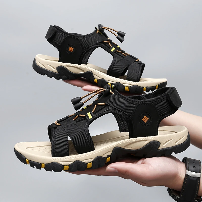 Summer Men Sandals Genuine Leather Mens Casual Shoes Outdoor Men Leather Sandals for Men Beach Shoes Roman mens Shoes
Summer Men Sandals Genuine Leather Mens Casual Shoes Outdoor Men Leather Sandals for Men Beach Shoes Roman mens Shoes