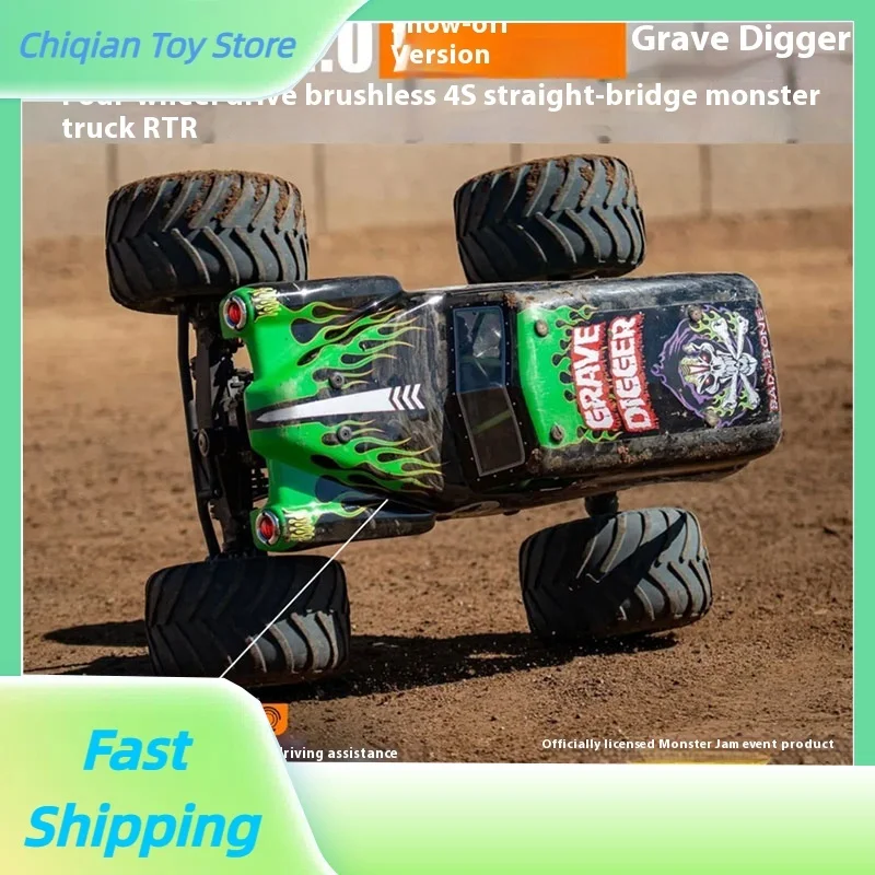 LOSI 1/8 LMT 2.0 Dazzling Technology Edition Tomb Digger с дистанционным управлением, электрический 4WD, бесщеточный 4S, моделирование внедорожников
LOSI 1/8 LMT 2.0 Dazzling Technology Edition Tomb Digger с дистанционным управлением, электрический 4WD, бесщеточный 4S, моделирование внедорожников