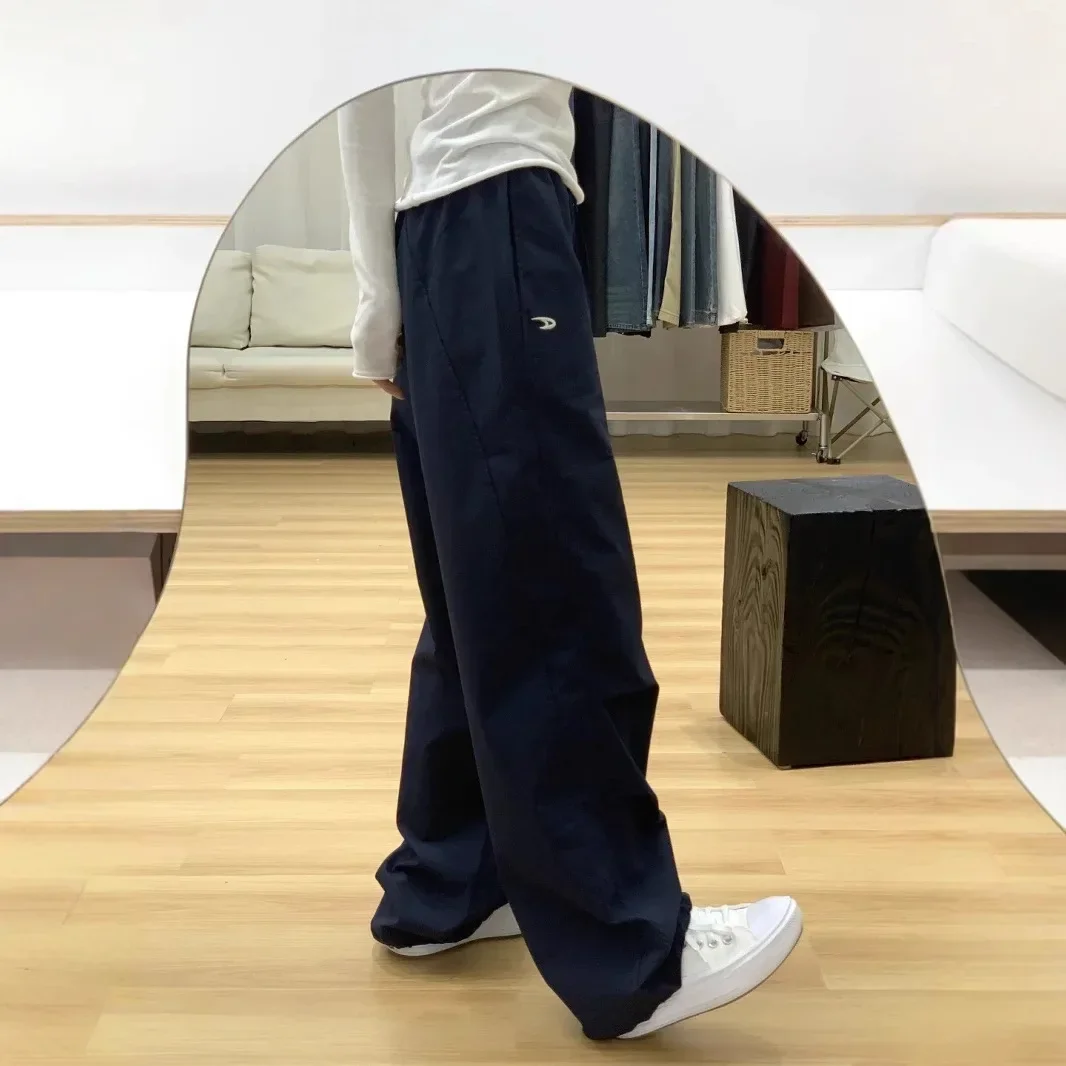 Pop High Waist Thickened Fleece Women's Casual Pants Loose Wide Leg Design Spring Autumn Winter Trendy Long Trousers
Pop High Waist Thickened Fleece Women's Casual Pants Loose Wide Leg Design Spring Autumn Winter Trendy Long Trousers