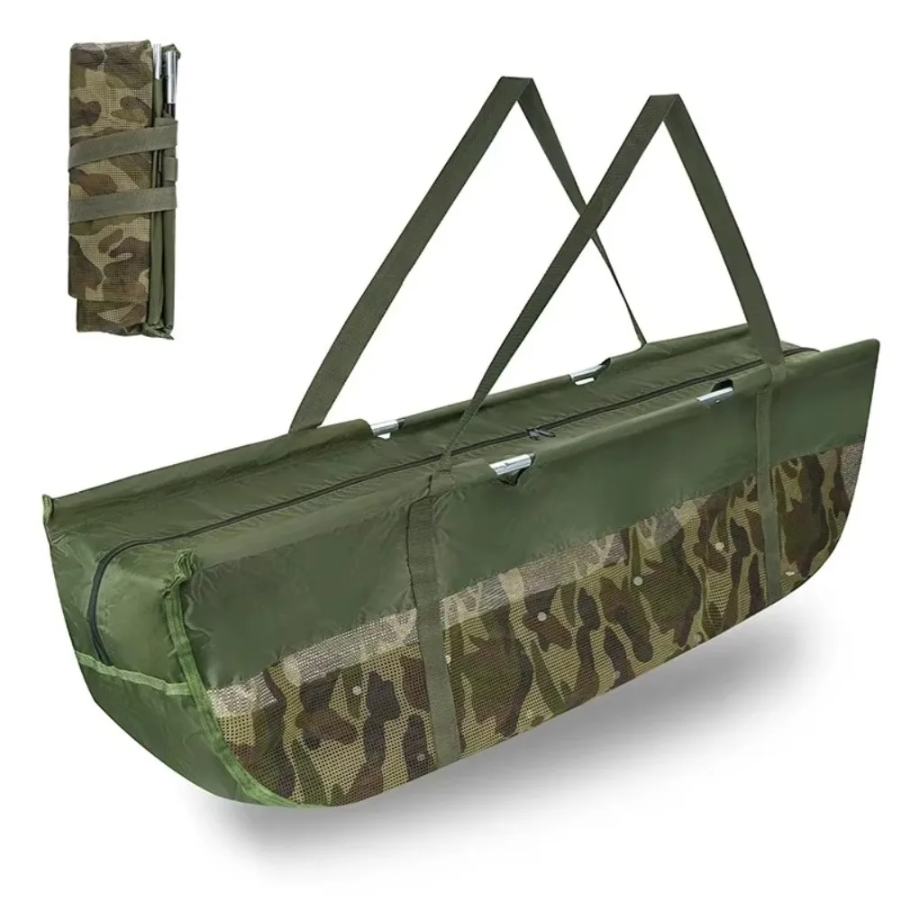 Carp Fishing Weighing Bag Mesh Material Weigh Function Foldable Transport Bag Caught Fish Capacity Folding Design
Carp Fishing Weighing Bag Mesh Material Weigh Function Foldable Transport Bag Caught Fish Capacity Folding Design