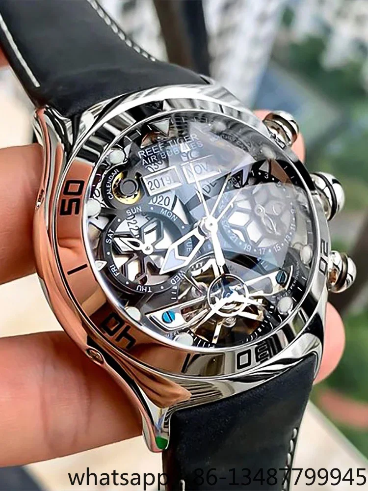 Fully automatic mechanical watch, men's watch, fashionable, personalized, waterproof and luminous leisure high-end watch
Fully automatic mechanical watch, men's watch, fashionable, personalized, waterproof and luminous leisure high-end watch