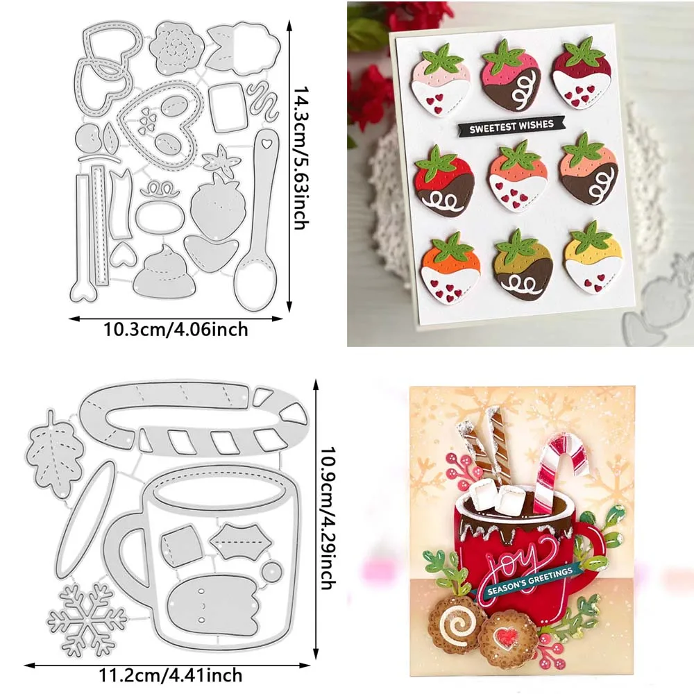 1Pcs Strawberry cup Metal Cutting Die Cut Scrapbooking Paper Craft Album Handmade Card Template Die Cutting
1Pcs Strawberry cup Metal Cutting Die Cut Scrapbooking Paper Craft Album Handmade Card Template Die Cutting