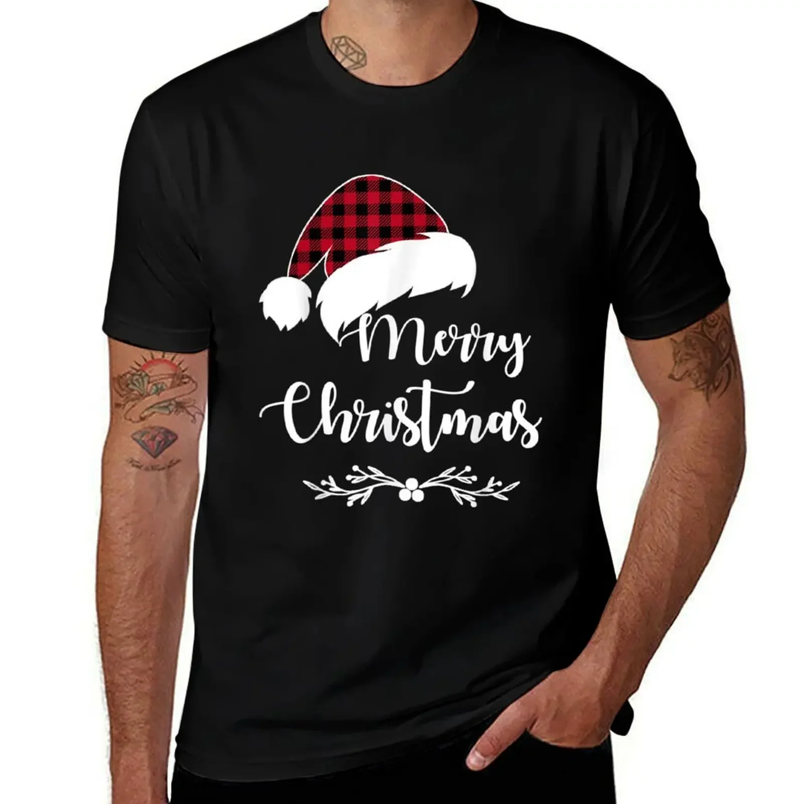 Merry Christmas with Red Plaid Santa hat Buffalo mistletoe T-Shirt oversize t-shirts man custom t shirt mens t shirts pack 
Merry Christmas with Red Plaid Santa hat Buffalo mistletoe T-Shirt oversize t-shirts man custom t shirt mens t shirts pack