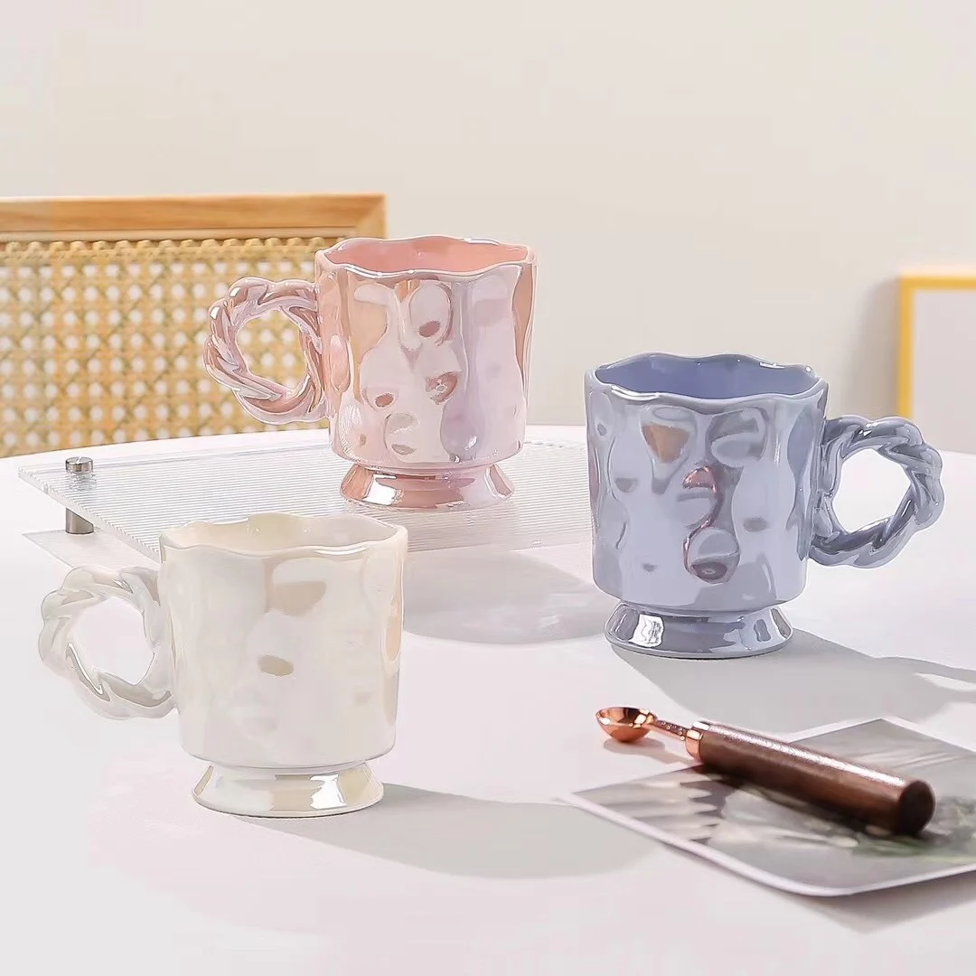 INS Style Ceramic Mug Lovers Cup Lovely Water Cup Creative Coffee Cup High Beauty Value of Female Office
INS Style Ceramic Mug Lovers Cup Lovely Water Cup Creative Coffee Cup High Beauty Value of Female Office