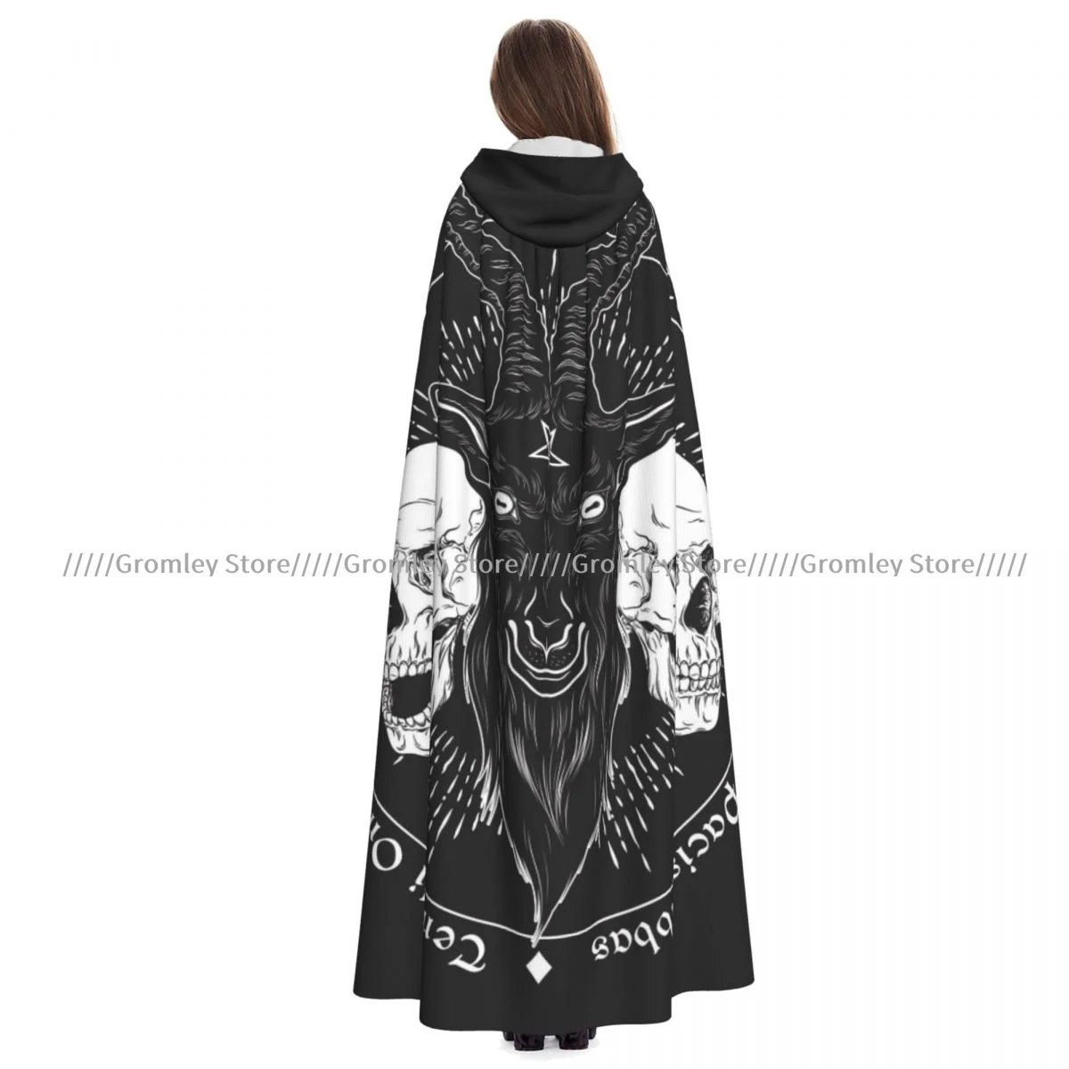Голова козы демона Baphomet, плащ ведьмы, костюм для косплея на Хэллоуин, для взрослых, стиль ретро
Голова козы демона Baphomet, плащ ведьмы, костюм для косплея на Хэллоуин, для взрослых, стиль ретро