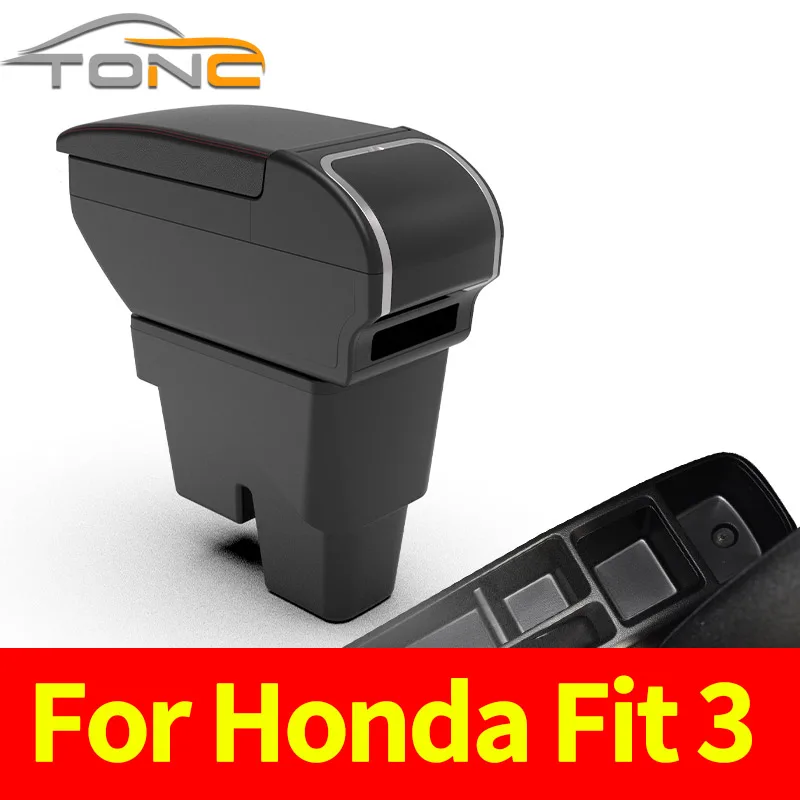 For Honda Jazz Armrest For Honda Fit Jazz 3 Car Armrest Box 2014-2019 Retrofit Accessorie Car Storage Box Simple installation
For Honda Jazz Armrest For Honda Fit Jazz 3 Car Armrest Box 2014-2019 Retrofit Accessorie Car Storage Box Simple installation
