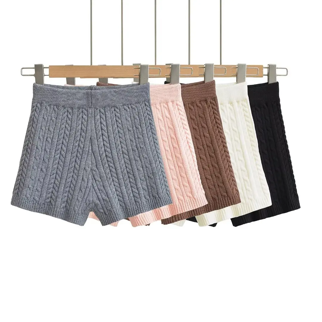 Sweet And Stylish High Waist Knitted Short Pants Slimming Versatile Straight Leg Elastic Waistband Casual Pants for Women
Sweet And Stylish High Waist Knitted Short Pants Slimming Versatile Straight Leg Elastic Waistband Casual Pants for Women