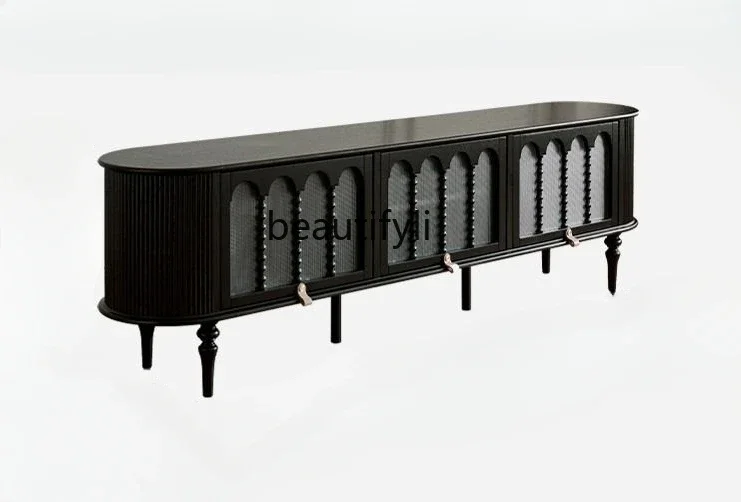 44French Retro Solid Wood TV Cabinet Coffee Table Combination American Living Room Small Apartment TV Stand Floor furniture
44French Retro Solid Wood TV Cabinet Coffee Table Combination American Living Room Small Apartment TV Stand Floor furniture