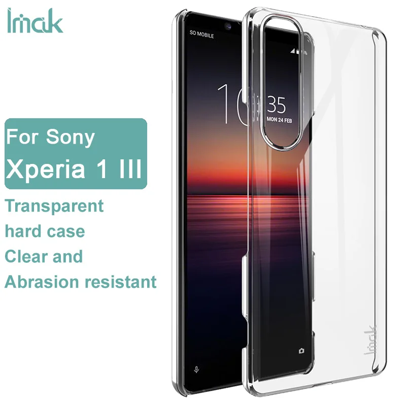 Чехол IMAK Crystal Case II Pro для Sony Xperia 1 III
Чехол IMAK Crystal Case II Pro для Sony Xperia 1 III