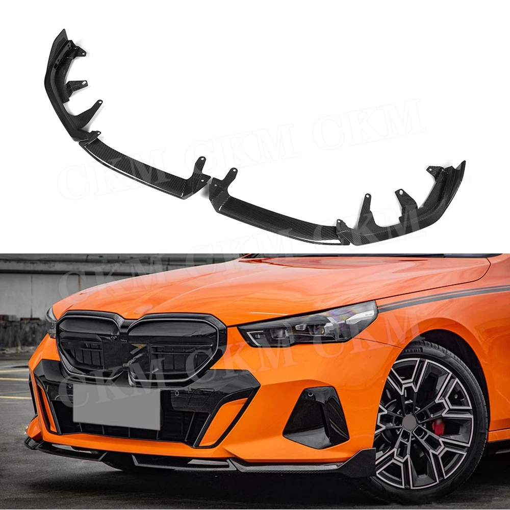Prepreg Dry Carbon Front Bumper Lip Spoiler Splitter FRP Front Chin Spoiler Car Accessories for BMW G60 G68 M Sport 2024+
Prepreg Dry Carbon Front Bumper Lip Spoiler Splitter FRP Front Chin Spoiler Car Accessories for BMW G60 G68 M Sport 2024+