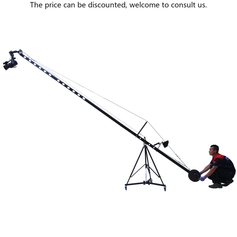 JianMei XF64-5M Lightweight And Durable Camera Crane Jib With 360° Rotation Pan-Tilt Head Ideal For DSLR & Cinema Cameras
JianMei XF64-5M Lightweight And Durable Camera Crane Jib With 360° Rotation Pan-Tilt Head Ideal For DSLR & Cinema Cameras