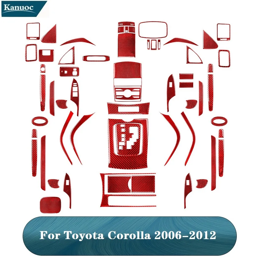 Carbon Fiber Red Styling Stickers For Toyota Corolla 2006 2007 2008 2009 2010 2011 2012 Car Interior Decorative Accessories
Carbon Fiber Red Styling Stickers For Toyota Corolla 2006 2007 2008 2009 2010 2011 2012 Car Interior Decorative Accessories