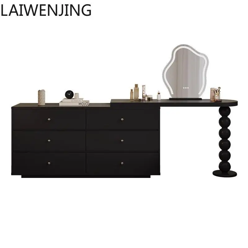MJY retro black dresser chest cabinet integrated master bedroom corner makeup table bedside cabinet
MJY retro black dresser chest cabinet integrated master bedroom corner makeup table bedside cabinet