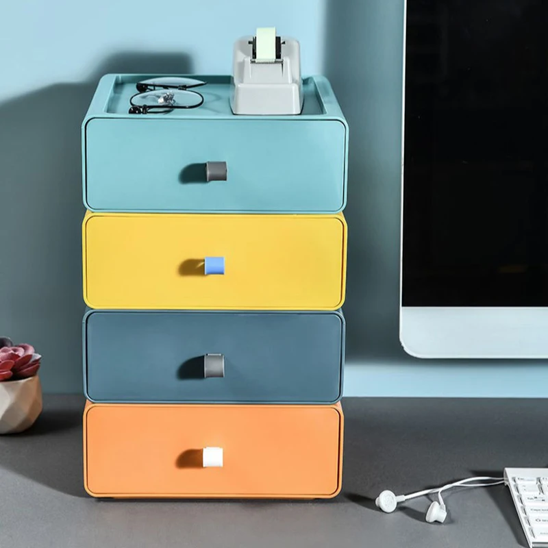 Efficient Stackable Desktop Organizer Container, Colorful Storage Drawer for Makeup and Bathroom, Ideal for Office Use 1Pc
Efficient Stackable Desktop Organizer Container, Colorful Storage Drawer for Makeup and Bathroom, Ideal for Office Use 1Pc
