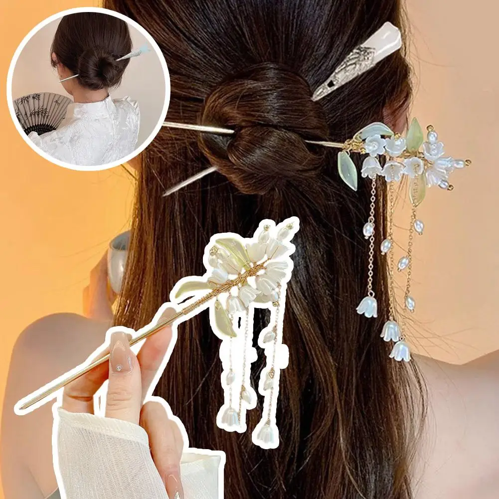 Retro Chinese Style Tassel Hair Clip For Women Hair Stick Pins Flower Handmade Hairpins Charm Jewelry Hair Accessories Y3W9
Retro Chinese Style Tassel Hair Clip For Women Hair Stick Pins Flower Handmade Hairpins Charm Jewelry Hair Accessories Y3W9