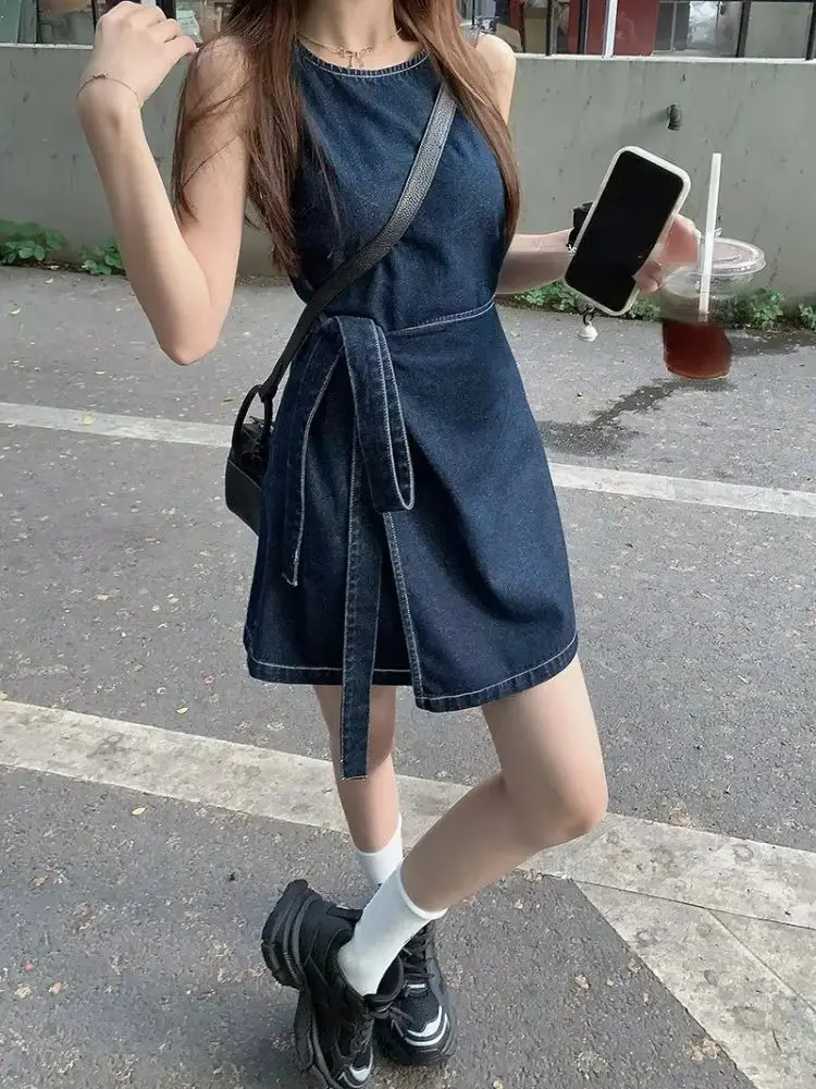 New Elegant Sleeveless Y2k Mini Dress Women 2000s Casual Outwear Short Party Dress Vintage One Piece Dress Female Korean Fashion
New Elegant Sleeveless Y2k Mini Dress Women 2000s Casual Outwear Short Party Dress Vintage One Piece Dress Female Korean Fashion