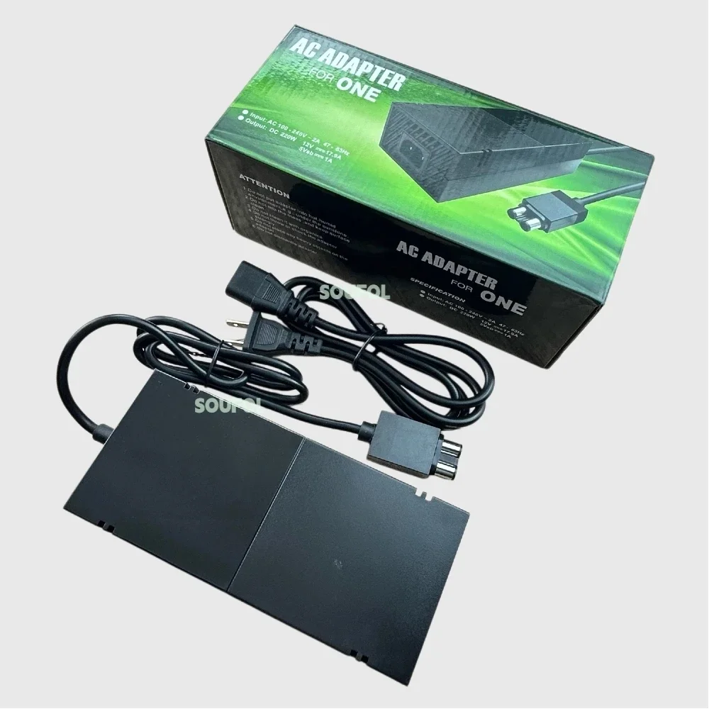 for Xbox One AC Power Supply Adapter, 12V 110V-220V Replacement Charger with US/EU/UK Plug Cord for Xbox One Game Accessories
for Xbox One AC Power Supply Adapter, 12V 110V-220V Replacement Charger with US/EU/UK Plug Cord for Xbox One Game Accessories