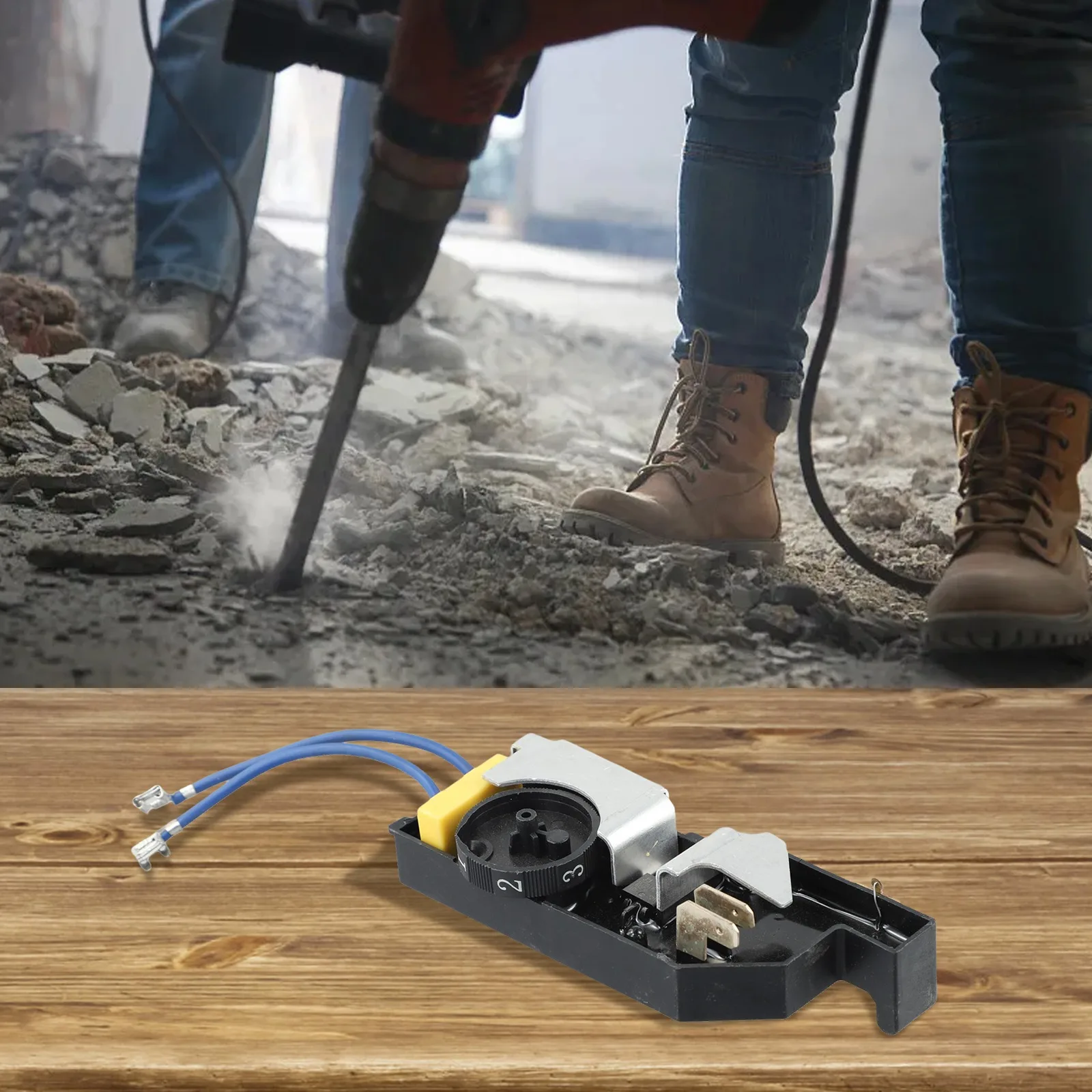 DIY Projects Construction Tasks Electric Pick Speed Regulator 350*600mm 13.87*23.62 In Sturdy Construction Material
DIY Projects Construction Tasks Electric Pick Speed Regulator 350*600mm 13.87*23.62 In Sturdy Construction Material