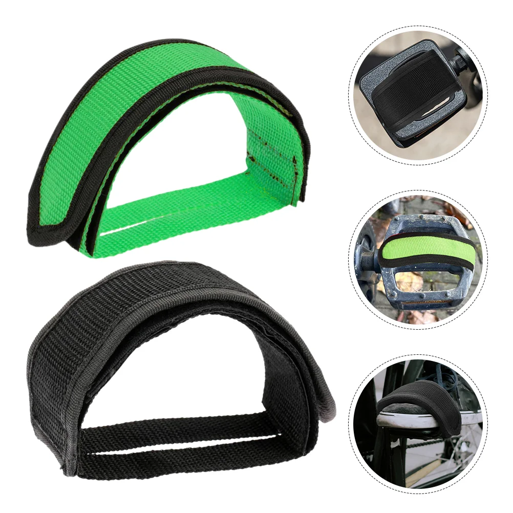 4pcs Bike Straps Adjustable Cycling Footrest Bands for Fixed Gear Bikes 2 Black 2 Green Nylon Pedal Straps Nylon Toe Clips
4pcs Bike Straps Adjustable Cycling Footrest Bands for Fixed Gear Bikes 2 Black 2 Green Nylon Pedal Straps Nylon Toe Clips