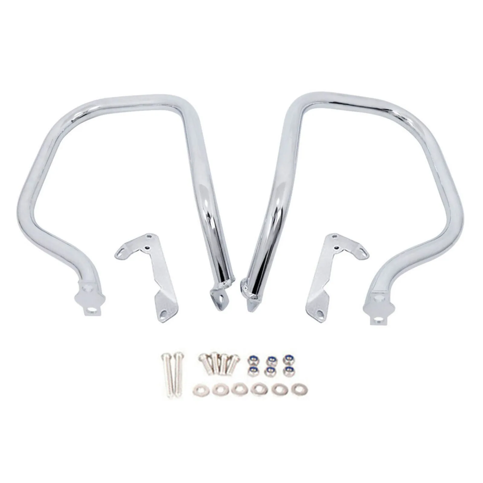 Chrome L R Engine Guard Highway Rear Crash Bars Protector For BMW R1200RT 2014-2017
Chrome L R Engine Guard Highway Rear Crash Bars Protector For BMW R1200RT 2014-2017