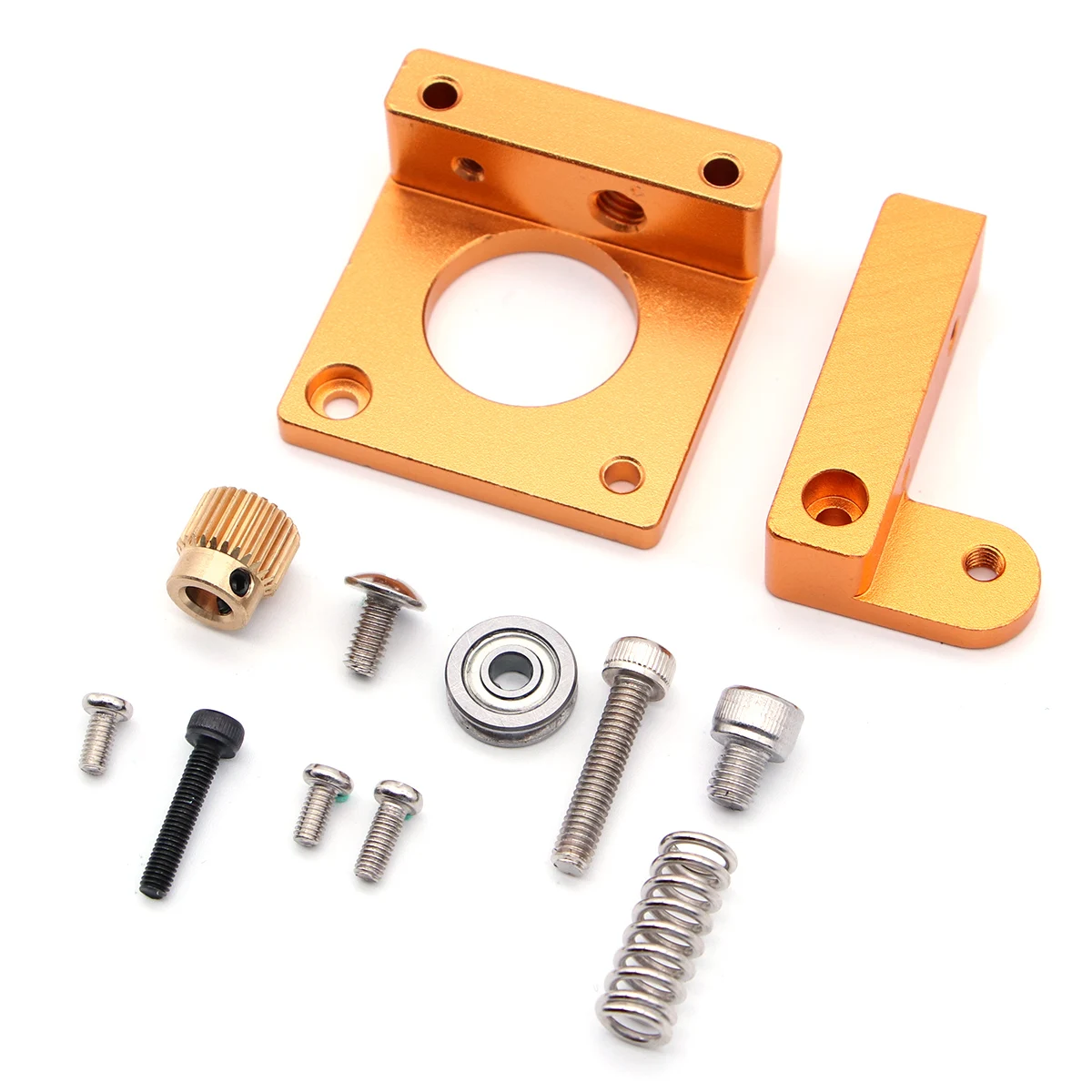 Extruder Aluminum Block DIY Kit Machine Bowden 3D Printer Accessories Wide Compatibility Reduce Wire Drawing
Extruder Aluminum Block DIY Kit Machine Bowden 3D Printer Accessories Wide Compatibility Reduce Wire Drawing
