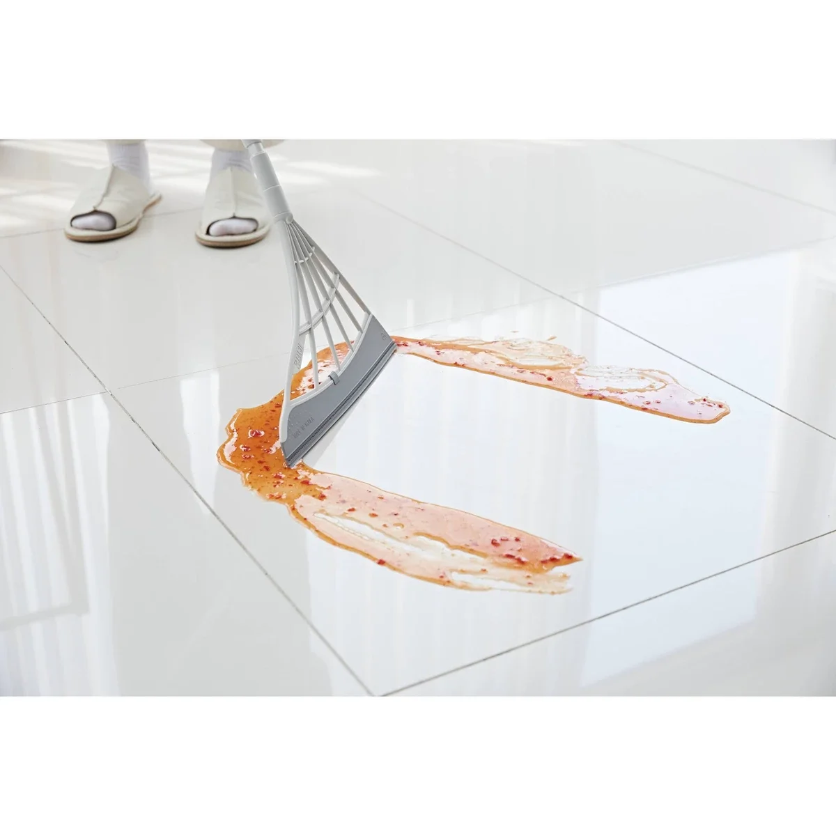 Broombi Original All Surface Silicone Broom: Extendable Handle, Non-Abrasive, Carpet & Floor Use, Gray
Broombi Original All Surface Silicone Broom: Extendable Handle, Non-Abrasive, Carpet & Floor Use, Gray