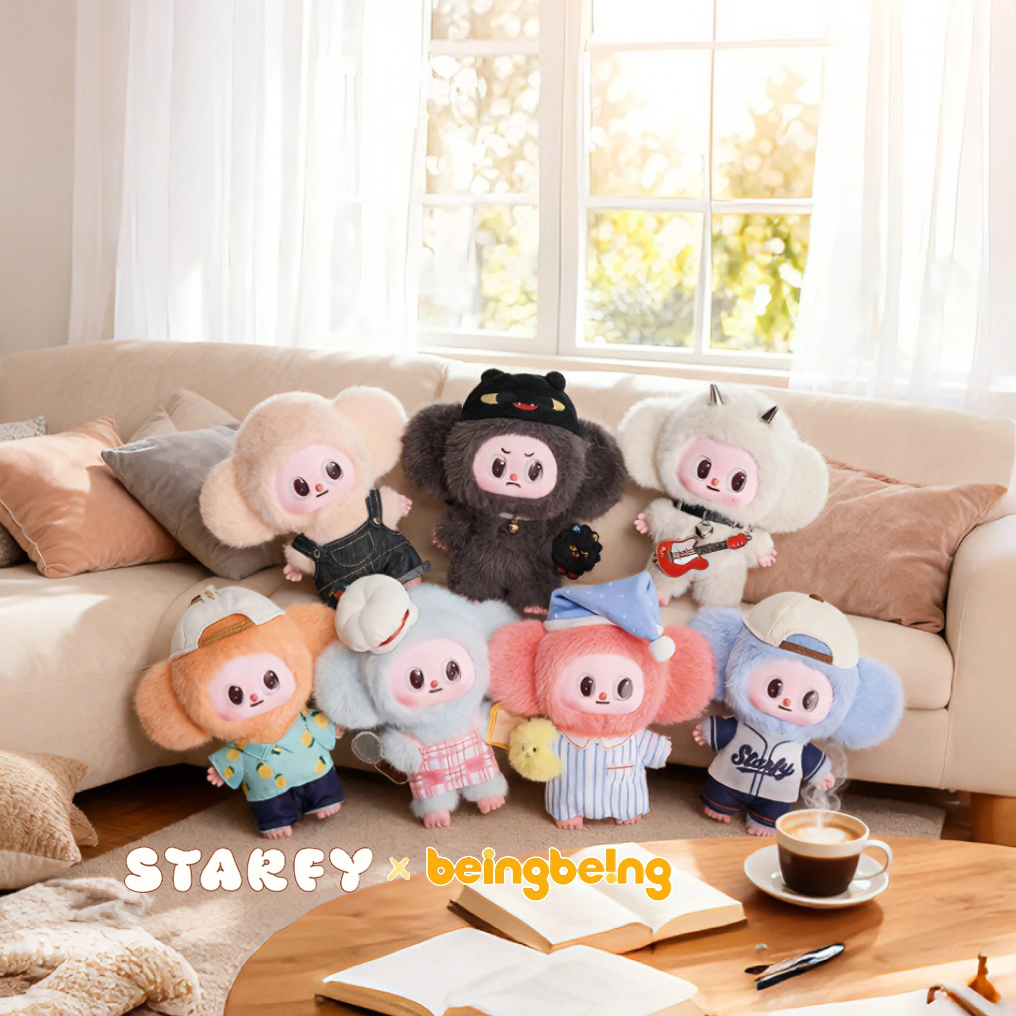 Starfy Leisure Time Vinyl Face Plush Keychain Blind Box
Starfy Leisure Time Vinyl Face Plush Keychain Blind Box