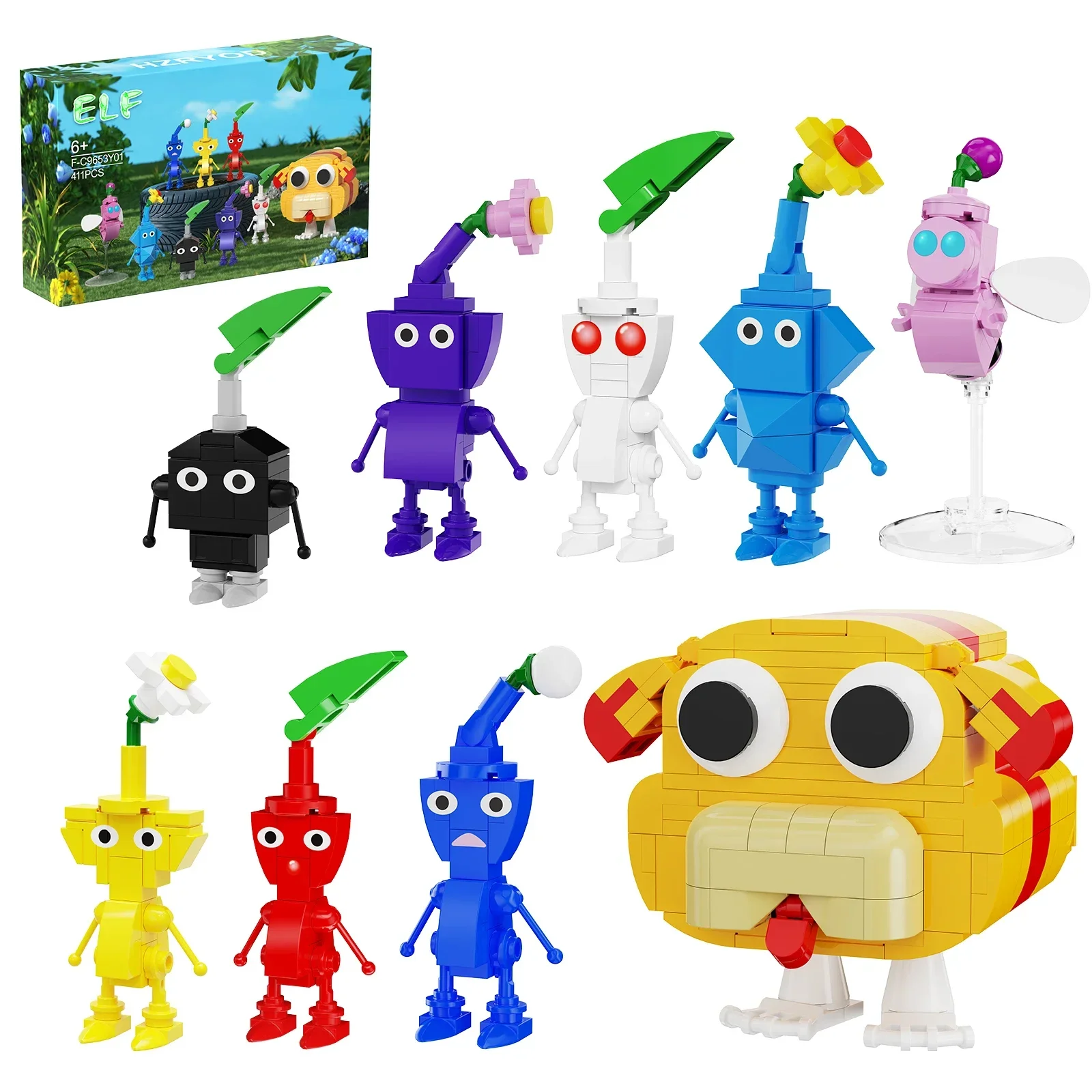 9in1 Pikmined Plant-like Creatures Building Blocks Set Game Characters Figures Toys for Children‘s Christmas Gifts(411 PCS)
9in1 Pikmined Plant-like Creatures Building Blocks Set Game Characters Figures Toys for Children‘s Christmas Gifts(411 PCS)