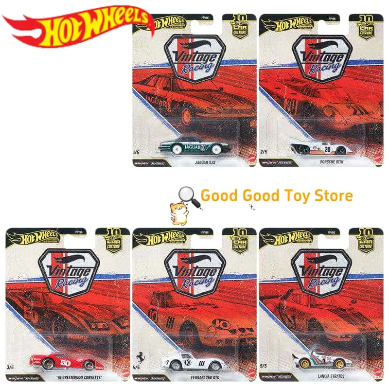 2026 Hot Wheels Premium Car Culture Vintage Racing Jaguar Porsche Corvette Ferrari Lancia 1:64 Model Cars Ornament Holiday Gifts
2026 Hot Wheels Premium Car Culture Vintage Racing Jaguar Porsche Corvette Ferrari Lancia 1:64 Model Cars Ornament Holiday Gifts
