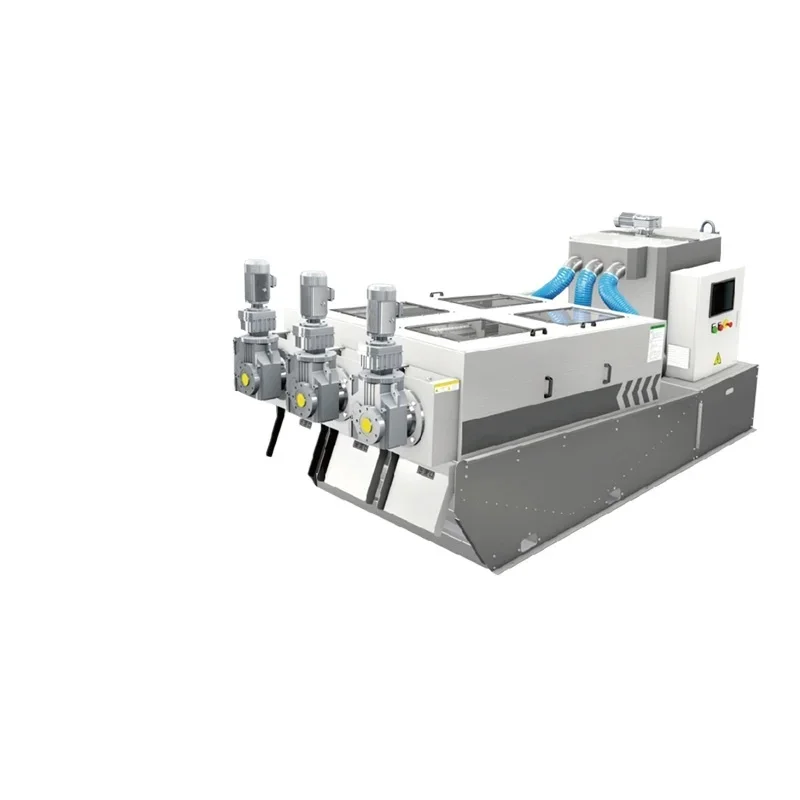 201 Stacked Screw Sludge Dewatering Machine Treatment of Cultivation Pulp Chemical Slaughter Hospital Domestic Wastewater Slurry
201 Stacked Screw Sludge Dewatering Machine Treatment of Cultivation Pulp Chemical Slaughter Hospital Domestic Wastewater Slurry