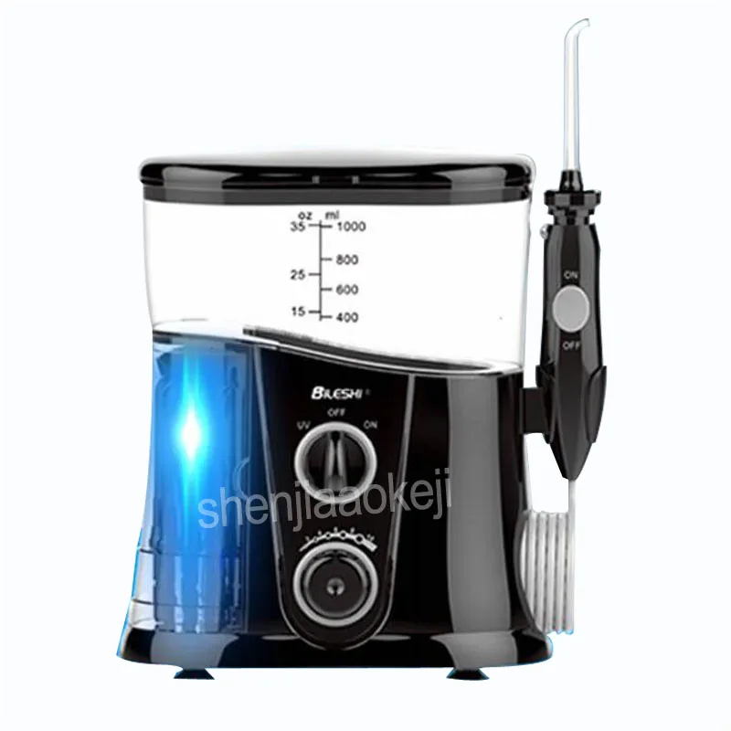 1000ML Dental Irrigator Oral Irrigator Professional Dental Floss Water Jet Oral cleaning machine 110V-240V
1000ML Dental Irrigator Oral Irrigator Professional Dental Floss Water Jet Oral cleaning machine 110V-240V