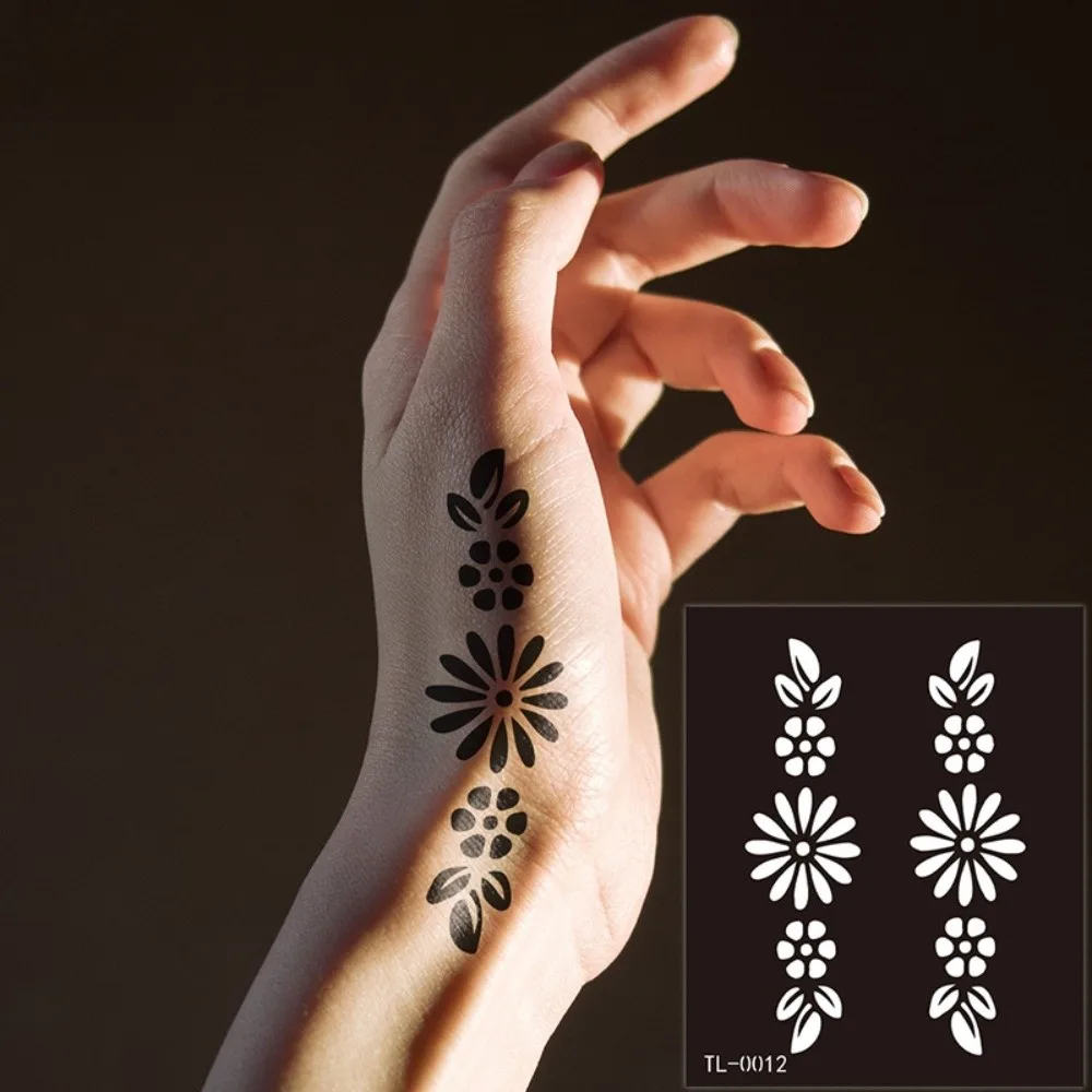 Hollow Henna Tattoo Stencil Mehndi Stickers Fake Tattoo Decals Henna Tattoo Template India Flower Wedding Tool Temporary Tattoo
Hollow Henna Tattoo Stencil Mehndi Stickers Fake Tattoo Decals Henna Tattoo Template India Flower Wedding Tool Temporary Tattoo