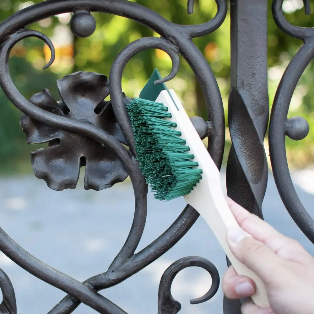 Portable Outdoor Scraper Brush Plastic Wooden Handle Garden Tool Brush Green Clean Lawn Mower Cleaning Brush Outdoor Cleaning
Portable Outdoor Scraper Brush Plastic Wooden Handle Garden Tool Brush Green Clean Lawn Mower Cleaning Brush Outdoor Cleaning