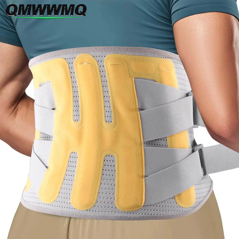 1PCS Adjustable Lower Back Support Brace Belt, Instant Pain Relief for Scoliosis Back Sprain Herniated Disc Heavy Lifting Work
1PCS Adjustable Lower Back Support Brace Belt, Instant Pain Relief for Scoliosis Back Sprain Herniated Disc Heavy Lifting Work