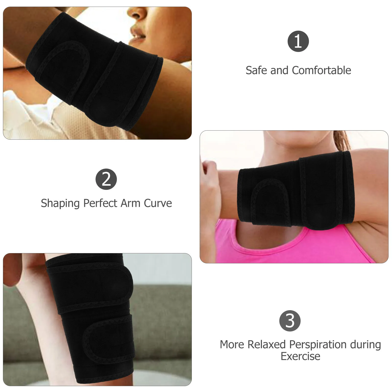 Arm Shaper Sports Wristband Sweatbands Wraps Workout Equipment Adjustable Armbands Sauna Absorbing
Arm Shaper Sports Wristband Sweatbands Wraps Workout Equipment Adjustable Armbands Sauna Absorbing