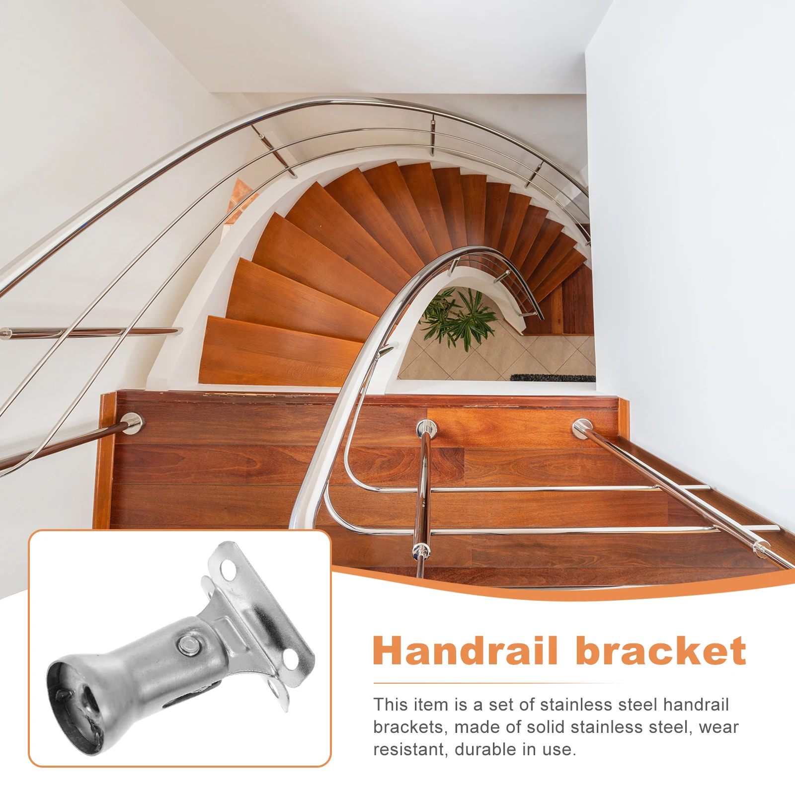 4PCS H Brackets Stair Railing Support High Quality Metal H rail Bracket Stainless Steel Outdoor Parts Modern H rails
4PCS H Brackets Stair Railing Support High Quality Metal H rail Bracket Stainless Steel Outdoor Parts Modern H rails