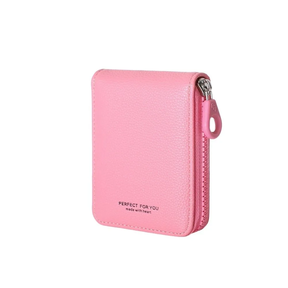 Portable Ultra Thin Women Short Wallet Zipper Multi-function PU Leather Card Holder Short Clutch Coin Purse Women
Portable Ultra Thin Women Short Wallet Zipper Multi-function PU Leather Card Holder Short Clutch Coin Purse Women