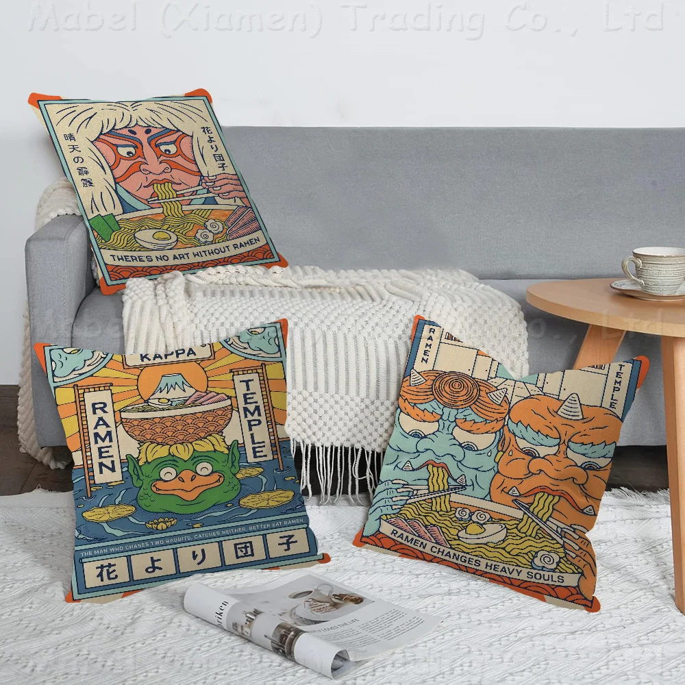 Illustrator Japan Ramen Personalized Picture Text Home Decorative Pillows Household Gifts 45x45cm
Illustrator Japan Ramen Personalized Picture Text Home Decorative Pillows Household Gifts 45x45cm