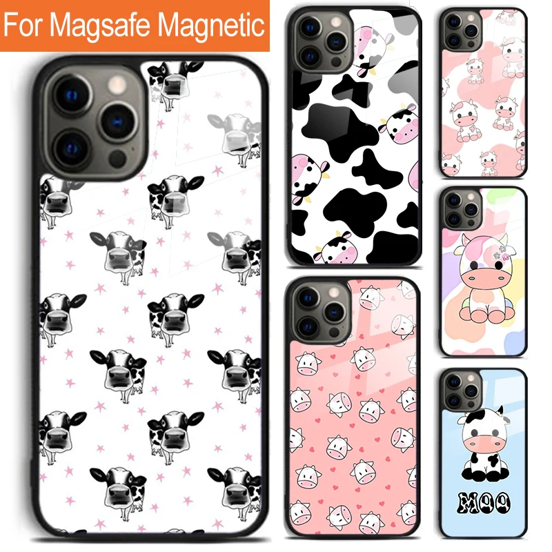 Милый мультяшный чехол с животными, корова для телефона iPhone 16 15 14 13 12 11 Pro Max Plus Magsafe, Магнитный чехол с беспроводной зарядкой
Милый мультяшный чехол с животными, корова для телефона iPhone 16 15 14 13 12 11 Pro Max Plus Magsafe, Магнитный чехол с беспроводной зарядкой