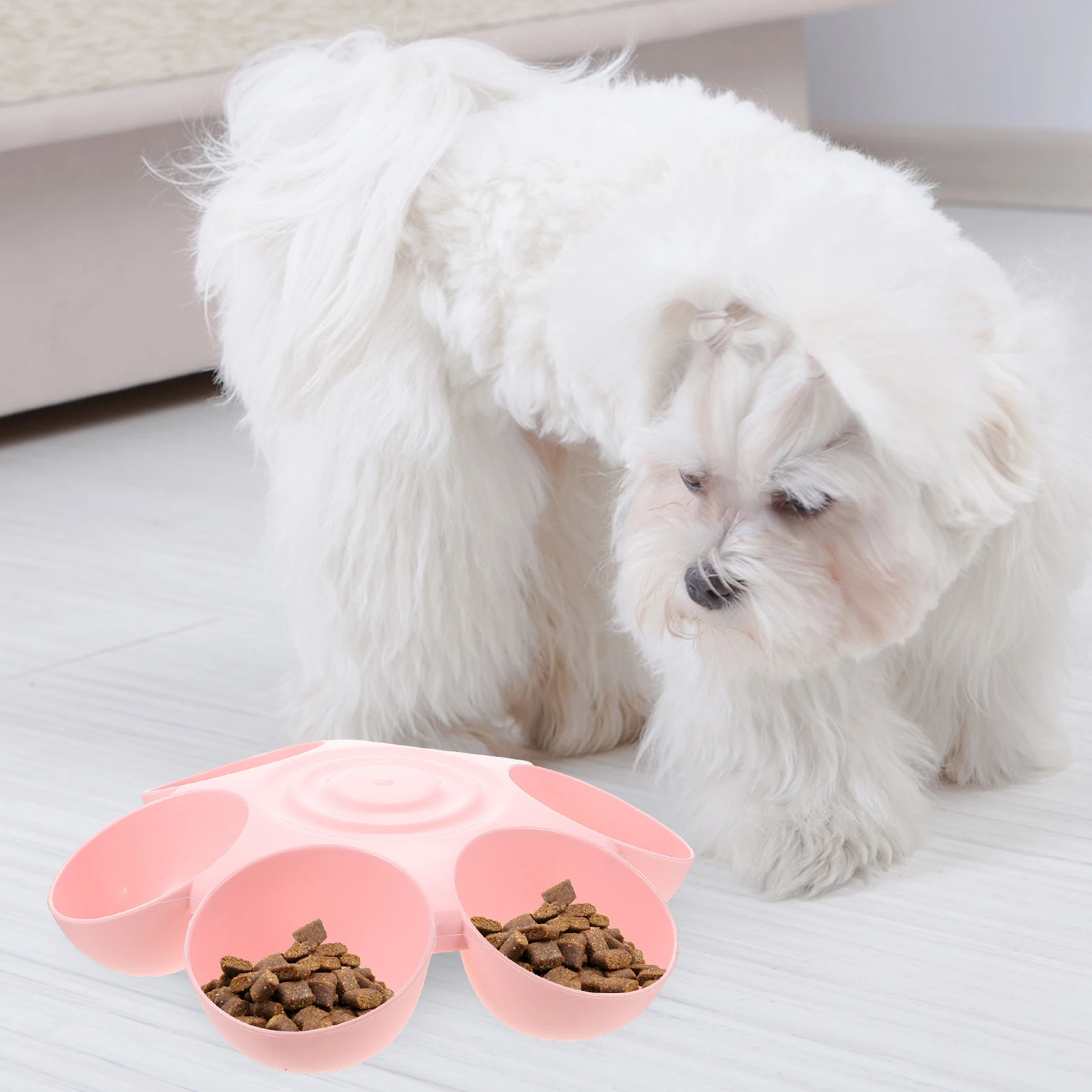 Flower Pet Bowl Bite Resistant Dog Treats Dispenser Multi Feeder Easy Clean Plastic Dog Cat Bowls Pet Supplies
Flower Pet Bowl Bite Resistant Dog Treats Dispenser Multi Feeder Easy Clean Plastic Dog Cat Bowls Pet Supplies