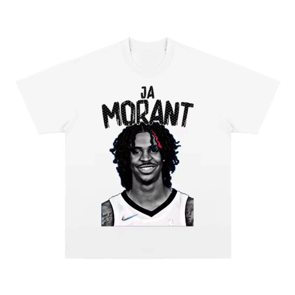 Футболка NBA Ja Morant Basketball Star для мужчин и женщин, винтажные хлопковые футболки с короткими рукавами, летние топы Y2k, брендовая футболка, одежда унисекс
Футболка NBA Ja Morant Basketball Star для мужчин и женщин, винтажные хлопковые футболки с короткими рукавами, летние топы Y2k, брендовая футболка, одежда унисекс