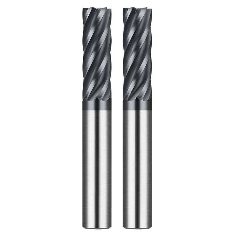 6 Flutes 70HRC Solid Carbide End Mill Tungsten Steel Coated CNC Milling Cutter for Stainless Steel 4-20mm
6 Flutes 70HRC Solid Carbide End Mill Tungsten Steel Coated CNC Milling Cutter for Stainless Steel 4-20mm